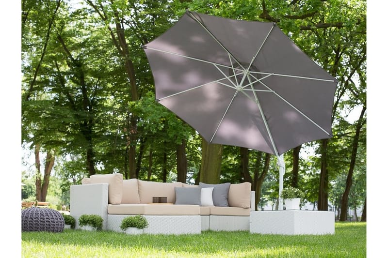 Savona Parasol 241 cm - Grå - Parasoller