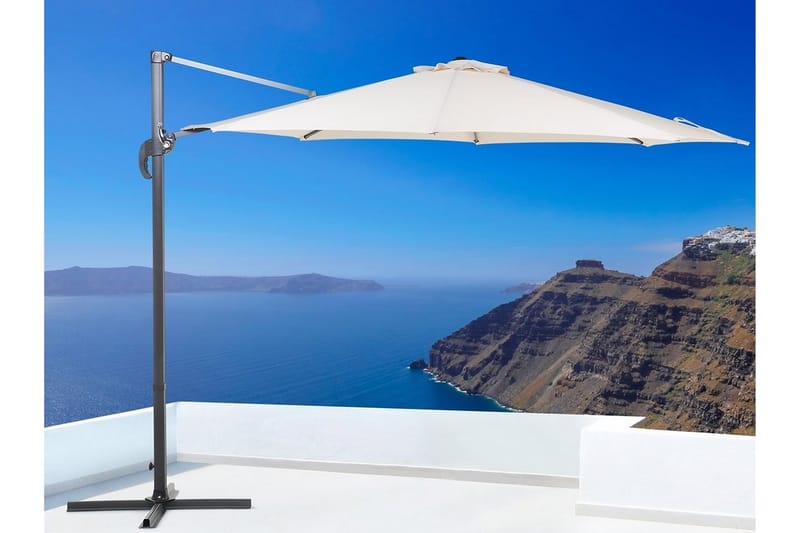 Savona Parasol 240 cm - Beige - Parasoller