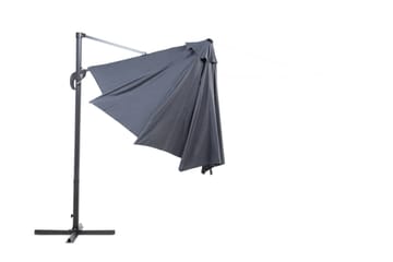 Savona Parasol 241 cm - Grå - Havemøbler - Solafskærmning - Parasoller - Hængeparasol
