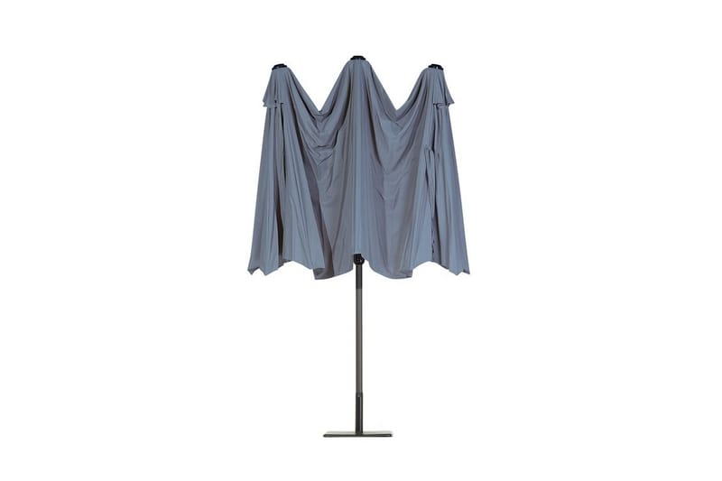 Sibilla Parasol 247 cm - Grå - Havemøbler - Solafskærmning - Parasoller