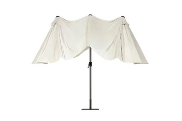 Sibilla Parasol 247 cm - Beige - Havemøbler - Solafskærmning - Parasoller - Balkonparasol