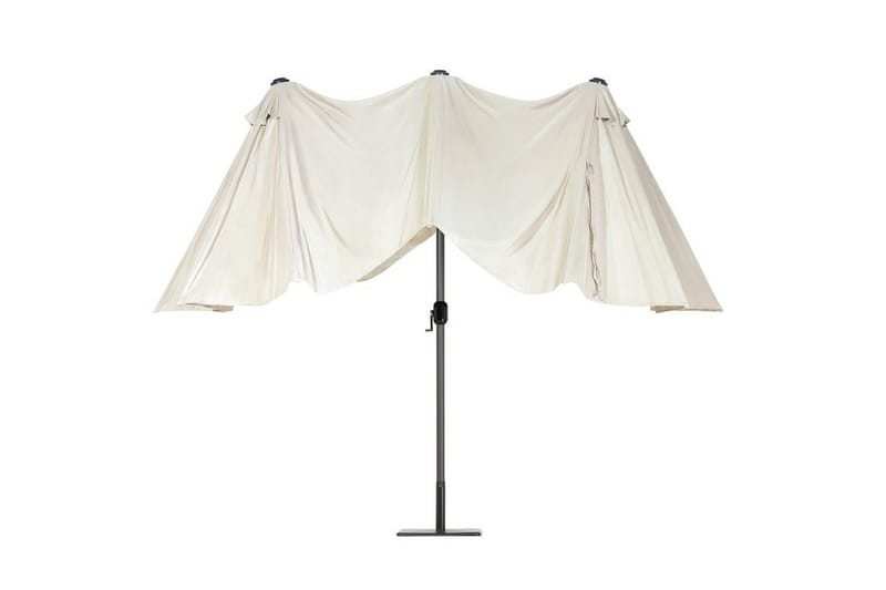 Sibilla Parasol 247 cm - Beige - Havemøbler - Solafskærmning - Parasoller - Balkonparasol