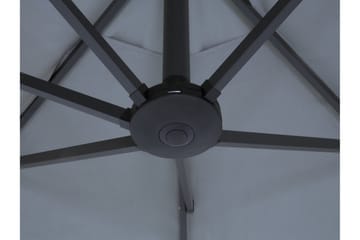 Sibilla Parasol 247 cm - Grå - Havemøbler - Solafskærmning - Parasoller - Balkonparasol