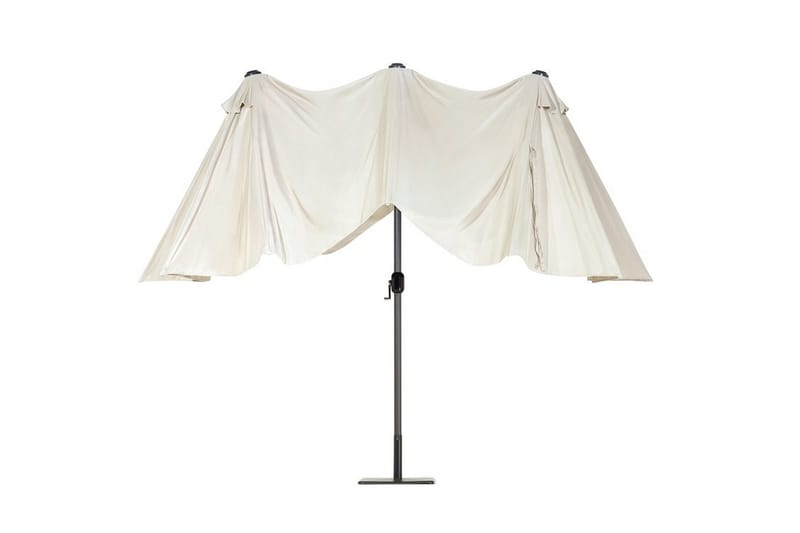 Sibilla Parasol 247 cm - Beige - Havemøbler - Solafskærmning - Parasoller