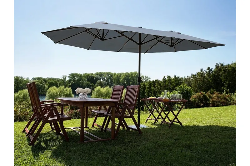 Sibilla Parasol 247 cm, Grå