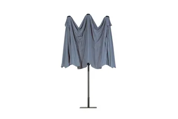 Sibilla Parasol 247 cm - Grå - Havemøbler - Solafskærmning - Parasoller - Balkonparasol