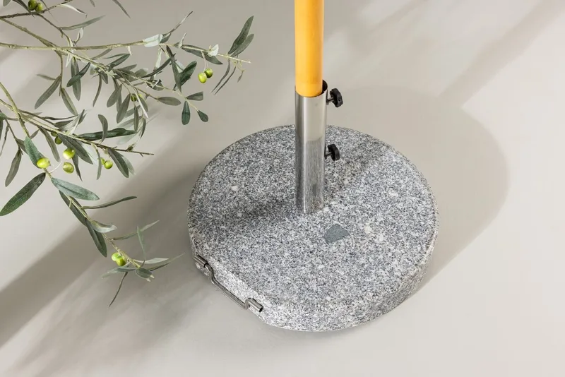 Stathera parasolfod udendørs, Grå