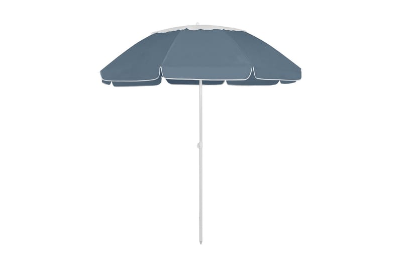strandparasol 300 cm blå - Blå - Havemøbler - Solafskærmning - Parasoller - Strandparasol