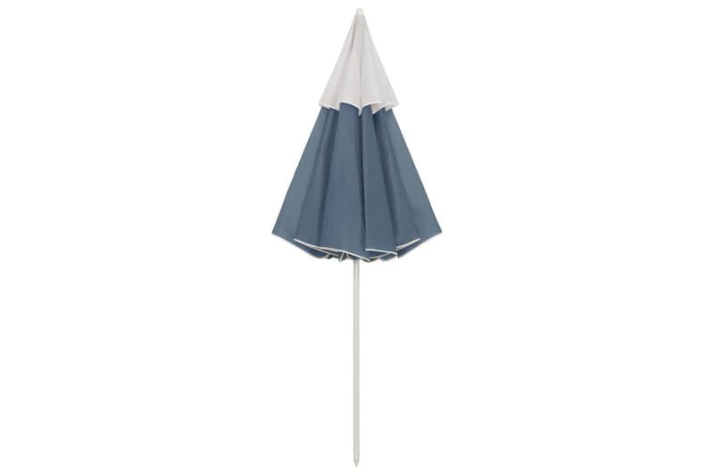 strandparasol 300 cm blå - Blå - Havemøbler - Solafskærmning - Parasoller - Strandparasol