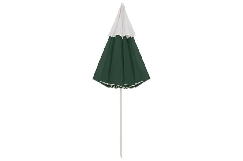 strandparasol 300 cm grøn - Grøn - Havemøbler - Solafskærmning - Parasoller - Strandparasol