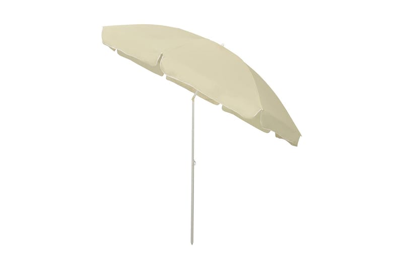 strandparasol 300 cm sandgul - Gul - Havemøbler - Solafskærmning - Parasoller - Strandparasol