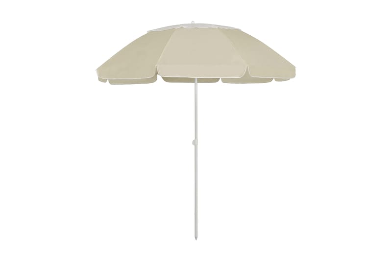 strandparasol 300 cm sandgul - Gul - Havemøbler - Solafskærmning - Parasoller - Strandparasol