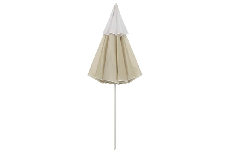 strandparasol 300 cm sandgul - Gul - Havemøbler - Solafskærmning - Parasoller - Strandparasol