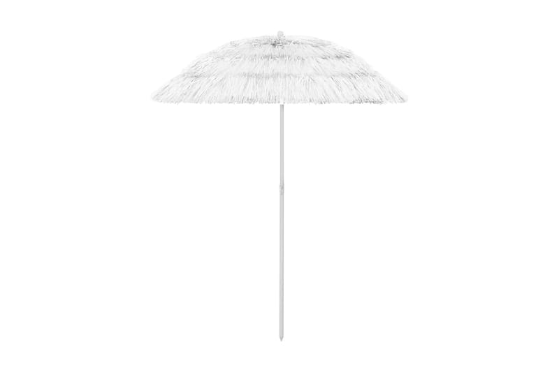 strandparasol 180 cm hvid - Hvid - Strandparasol