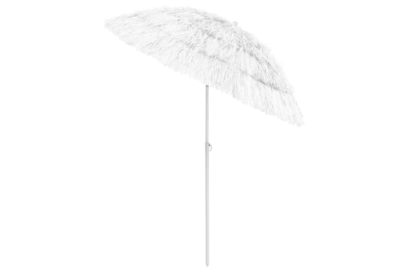 strandparasol 180 cm hvid - Hvid - Havemøbler - Solafskærmning - Parasoller - Strandparasol