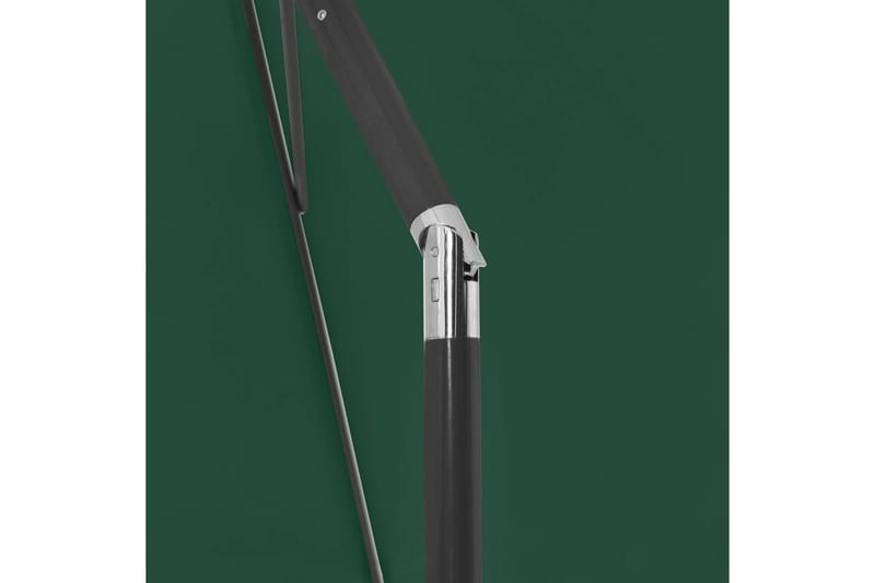 strandparasol 180x120 cm grøn - Grøn - Havemøbler - Solafskærmning - Parasoller - Strandparasol