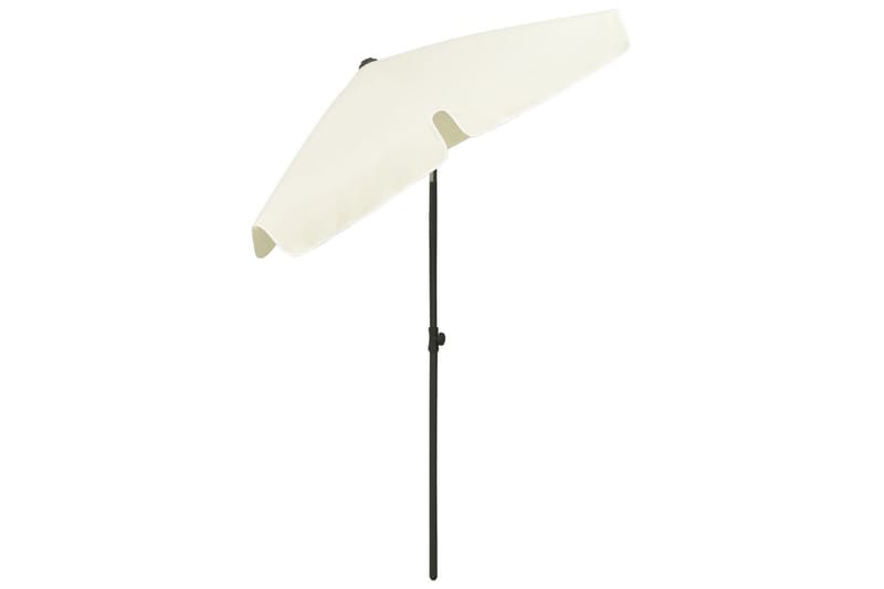 strandparasol 180x120 cm sandgul - Gul - Strandparasol