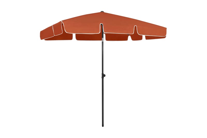 strandparasol 200x125 cm terrakotta - Strandparasol