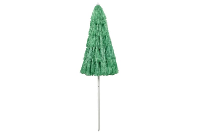 strandparasol 240 cm grøn - Grøn - Havemøbler - Solafskærmning - Parasoller - Strandparasol