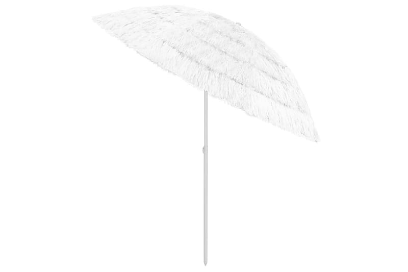 strandparasol 240 cm hvid - Hvid - Havemøbler - Solafskærmning - Parasoller - Strandparasol