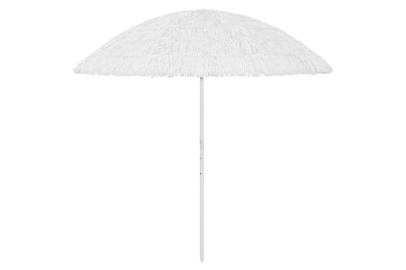 strandparasol 300 cm hvid - Hvid - Strandparasol