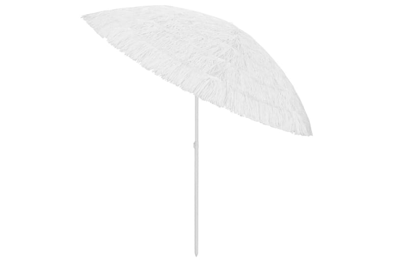 strandparasol 300 cm hvid - Hvid - Strandparasol