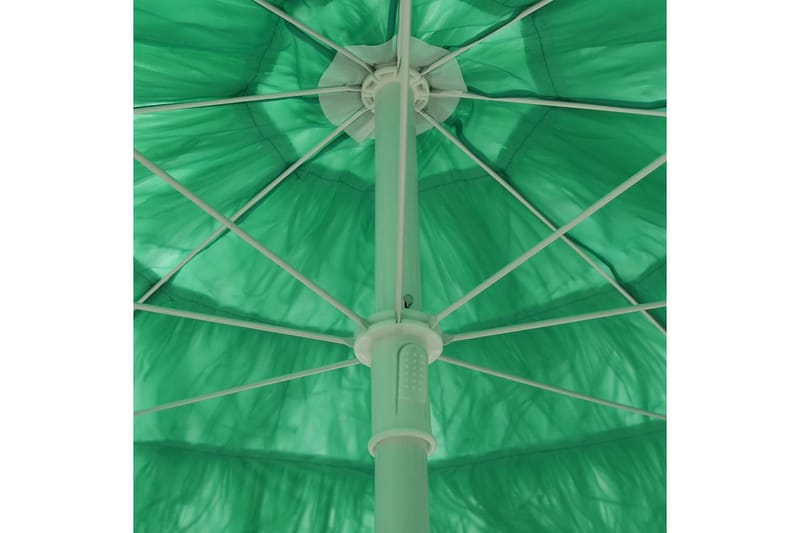 strandparasol 300 grøn - Grøn - Havemøbler - Solafskærmning - Parasoller - Strandparasol