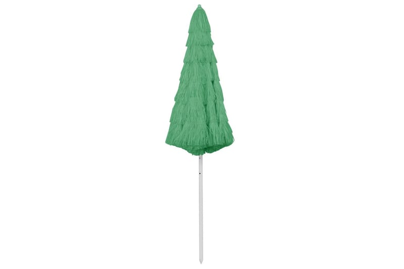 strandparasol 300 grøn - Grøn - Havemøbler - Solafskærmning - Parasoller - Strandparasol