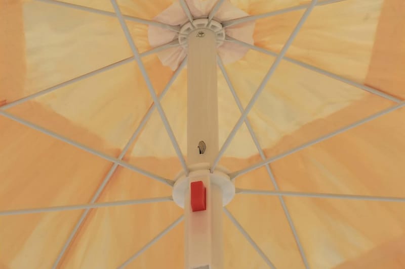 Strandparasol Hawaii-Stil 180 Cm Naturfarvet - Beige - Havemøbler - Solafskærmning - Parasoller - Strandparasol