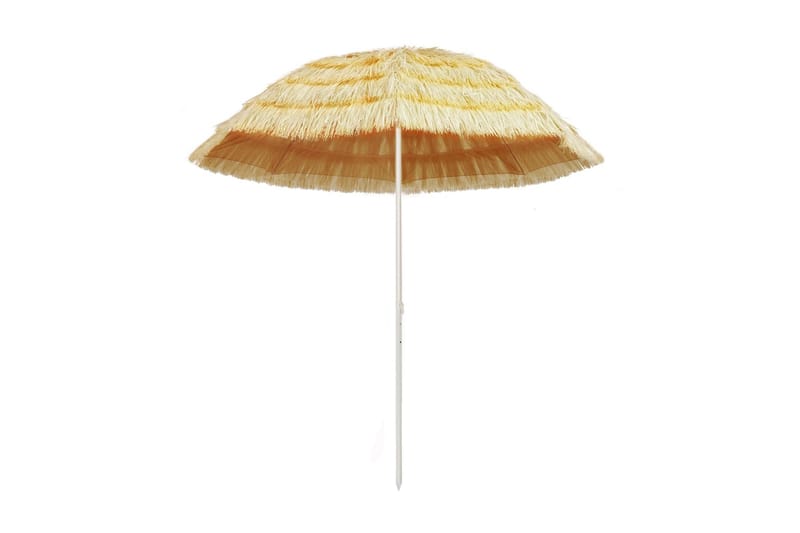 Strandparasol Hawaii-Stil 240 Cm Naturfarvet - Beige - Strandparasol