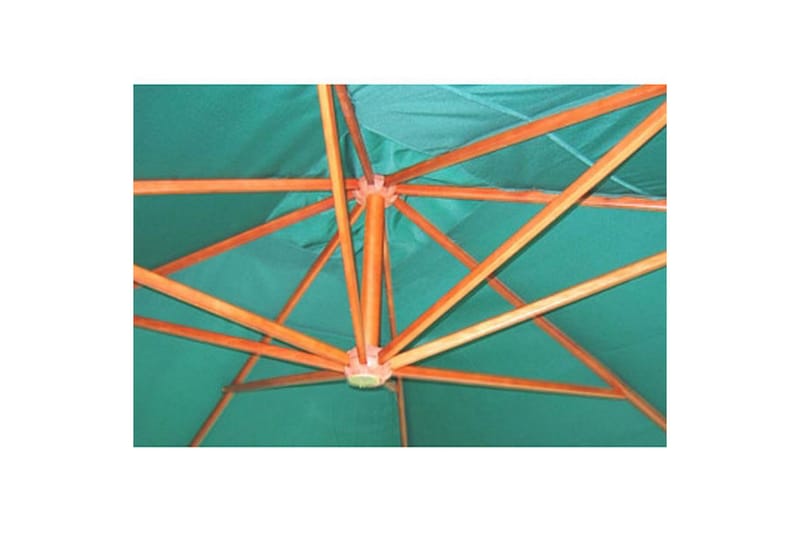 Svævende Parasol Melia 300 X 400 Cm Grøn - Grøn - Havemøbler - Solafskærmning - Parasoller