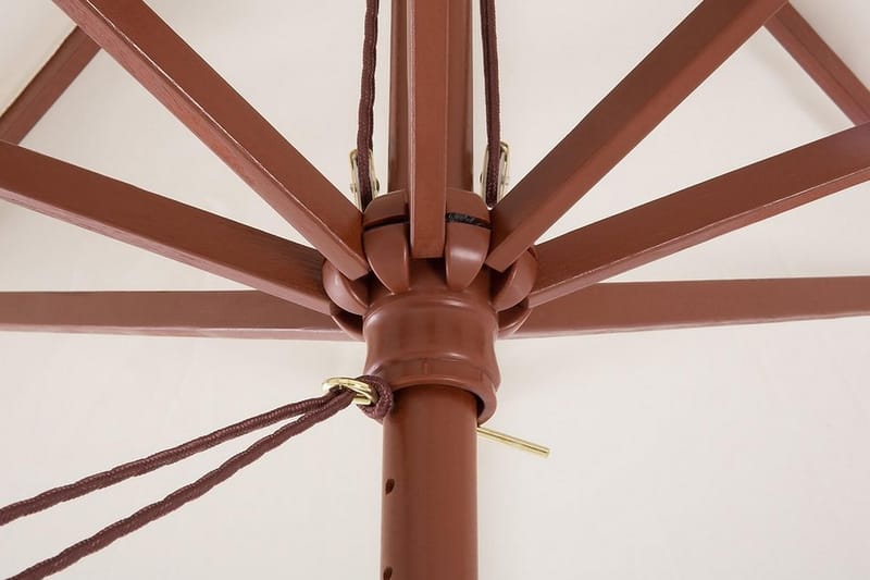 Tuscany Parasol 237 cm - Beige - Havemøbler - Solafskærmning - Parasoller - Strandparasol