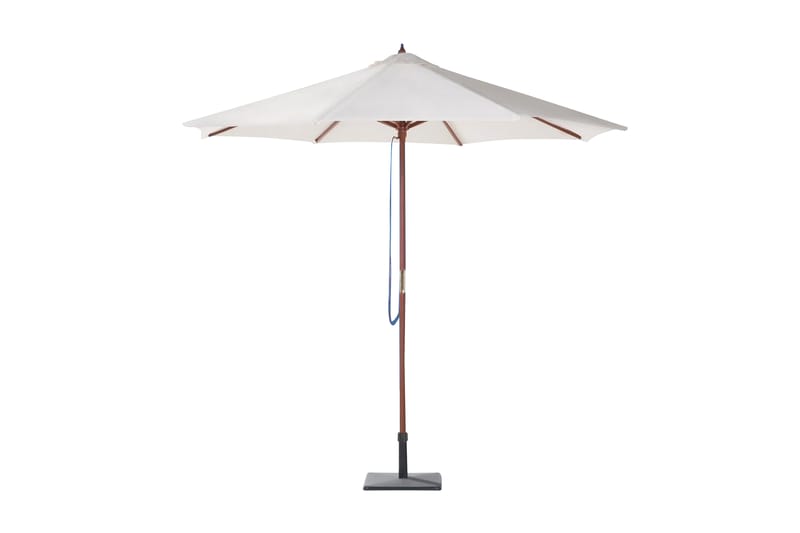 Tuscany Parasol 237 cm - Beige - Havemøbler - Solafskærmning - Parasoller - Strandparasol