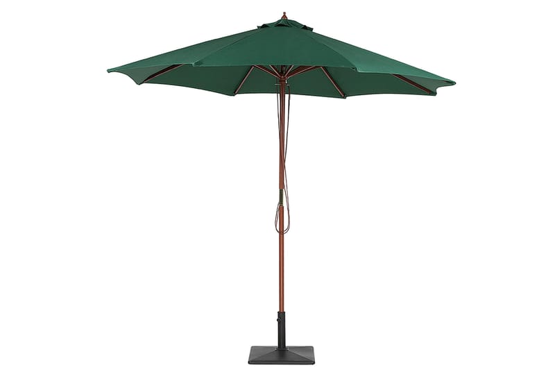 Tuscany Parasol 254 cm - Grøn - Havemøbler - Solafskærmning - Parasoller