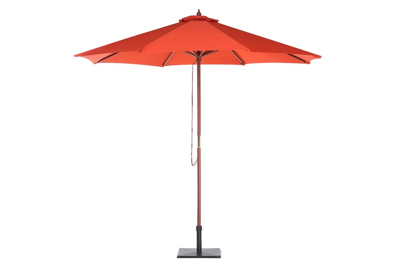 Tuscany Parasol 254 cm - Rød - Havemøbler - Solafskærmning - Parasoller