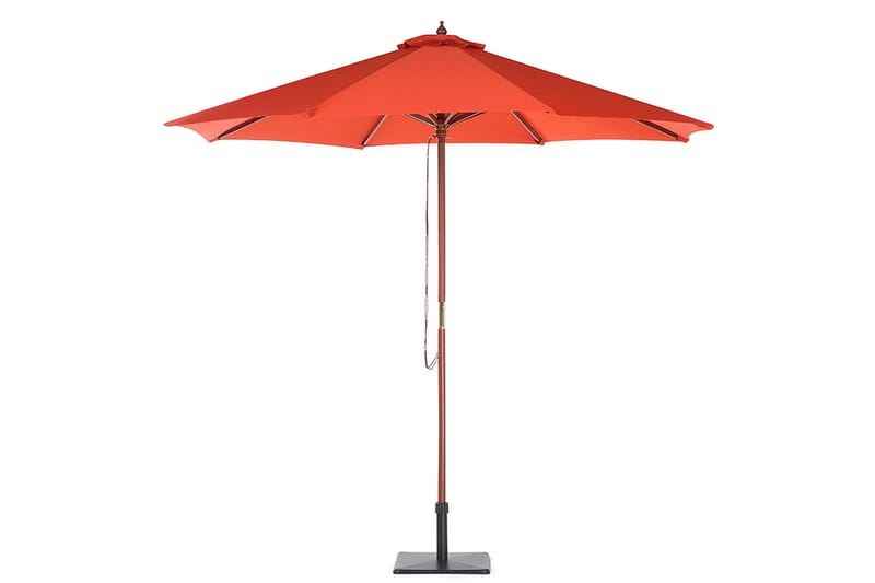 Tuscany Parasol 254 cm - Rød - Parasoller