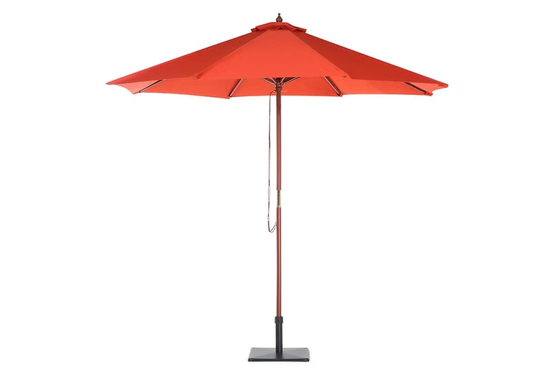 Tuscany Parasol 254 cm - Rød - Parasoller