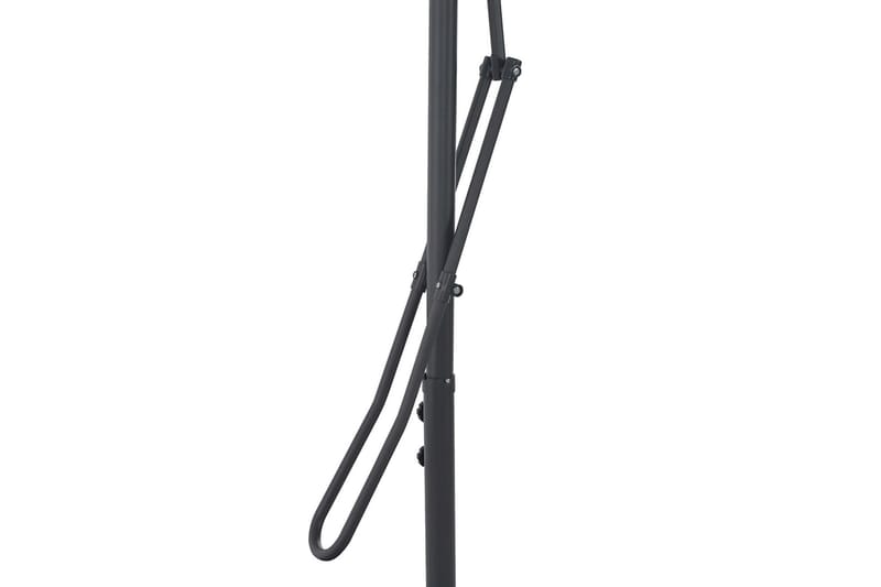 Udendørs Parasol Med Stålstang 250 X 250 Cm Grøn - Grøn - Havemøbler - Solafskærmning - Parasoller
