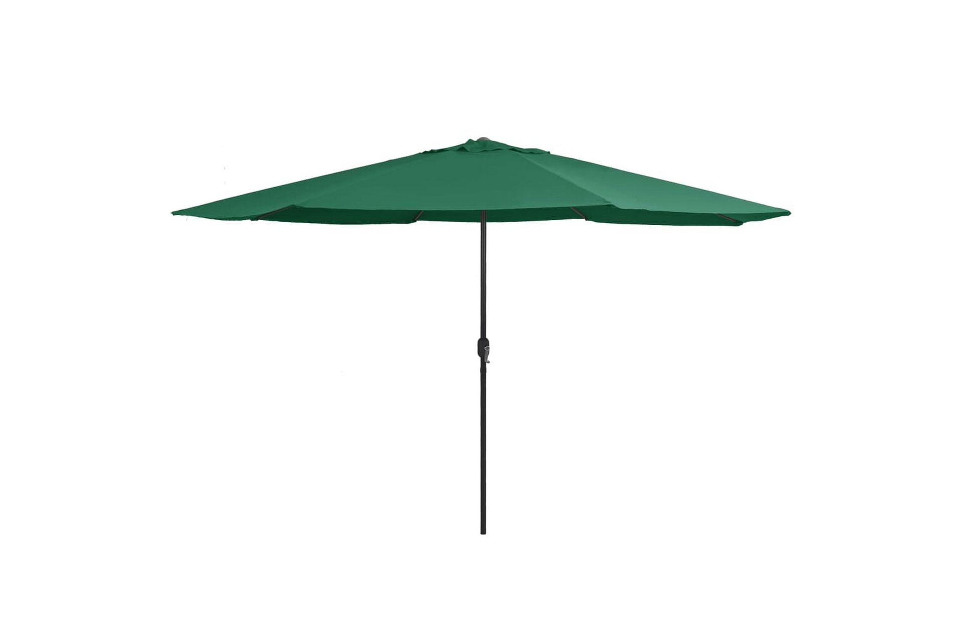 Udendørs Parasol Med Metalstang 400 cm Grøn - Grøn - Havemøbler - Solafskærmning - Parasoller