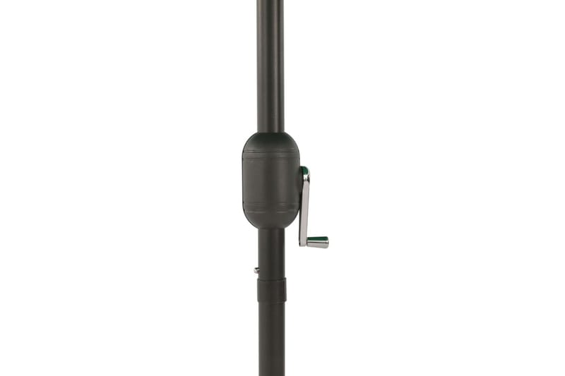 Udendørs Parasol med Aluminiumsstang 270 cm Grøn - Grøn - Havemøbler - Solafskærmning - Parasoller