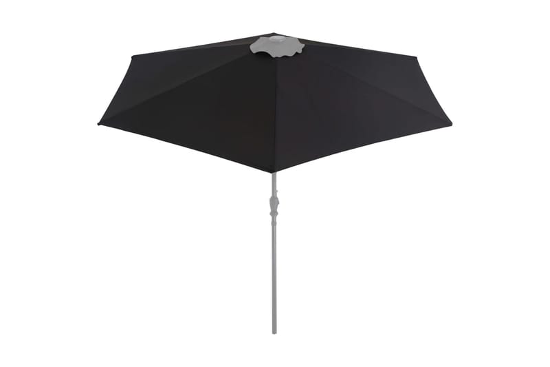 udskiftningsdug til parasol 300 cm sort - Havemøbler - Solafskærmning - Parasoller