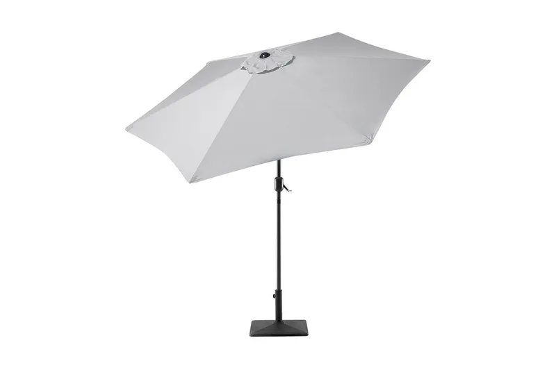 Varese Ii Parasol 230 cm, Lysegrå