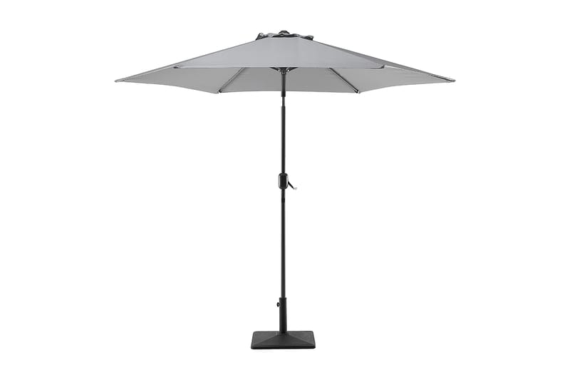 Varese Parasol 230 cm - Grå - Parasoller