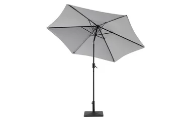 Varese Parasol 230 cm - Grå - Havemøbler - Solafskærmning - Parasoller - Balkonparasol