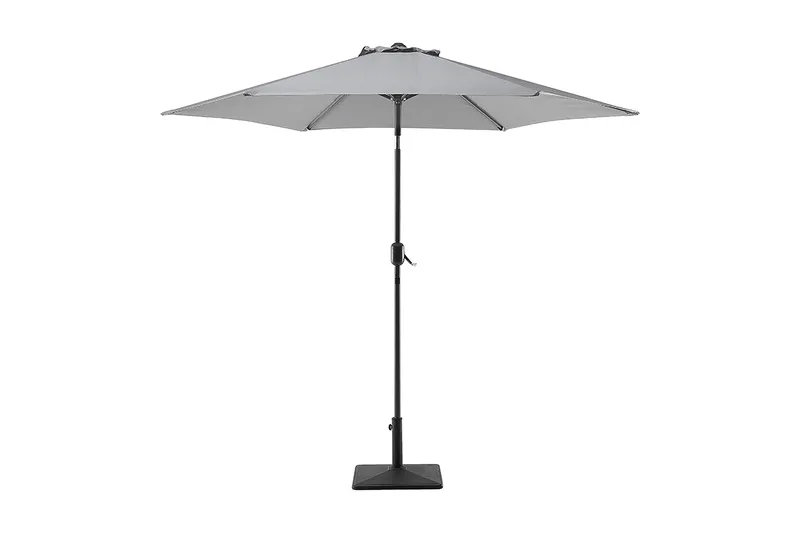 Varese Parasol 230 cm - Grå - Havemøbler - Solafskærmning - Parasoller