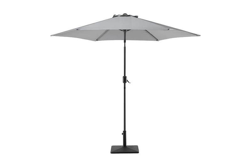 Varese Parasol 230 cm - Grå - Havemøbler - Solafskærmning - Parasoller