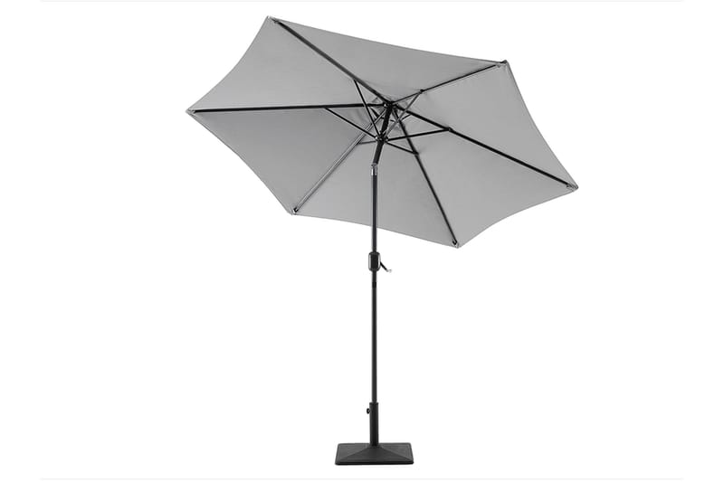 Varese Parasol 230 cm - Grå - Havemøbler - Solafskærmning - Parasoller