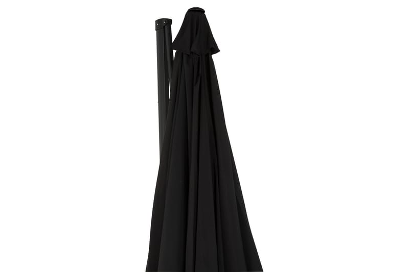 Vienna Lyx Parasol 3,5 m - Sort - Havemøbler - Solafskærmning - Parasoller