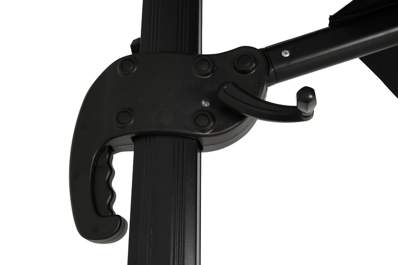 Vienna Lyx Parasol 3,5 m - Sort - Havemøbler - Solafskærmning - Parasoller - Hængeparasol