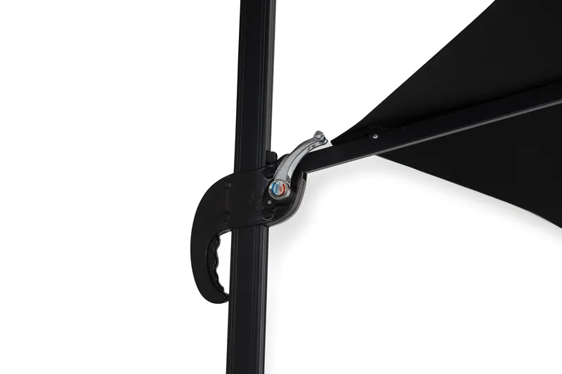 Vienna Parasol 3 m - Sort - Havemøbler - Solafskærmning - Parasoller - Hængeparasol